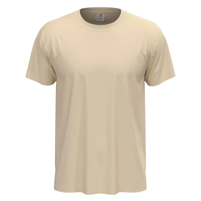 Image of Stedman Classics Mens Stedman Classic Tee in Natural Size: XS Natural Male XS