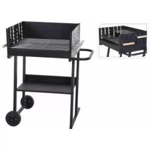 Image of Charcoal Barbecue Rectangle Black ProGarden - Black