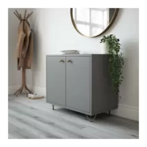 Image of Hairpin Leg Antique Brass 2 Pin 100mm - Set of 2 - Antique Brass - Rothley