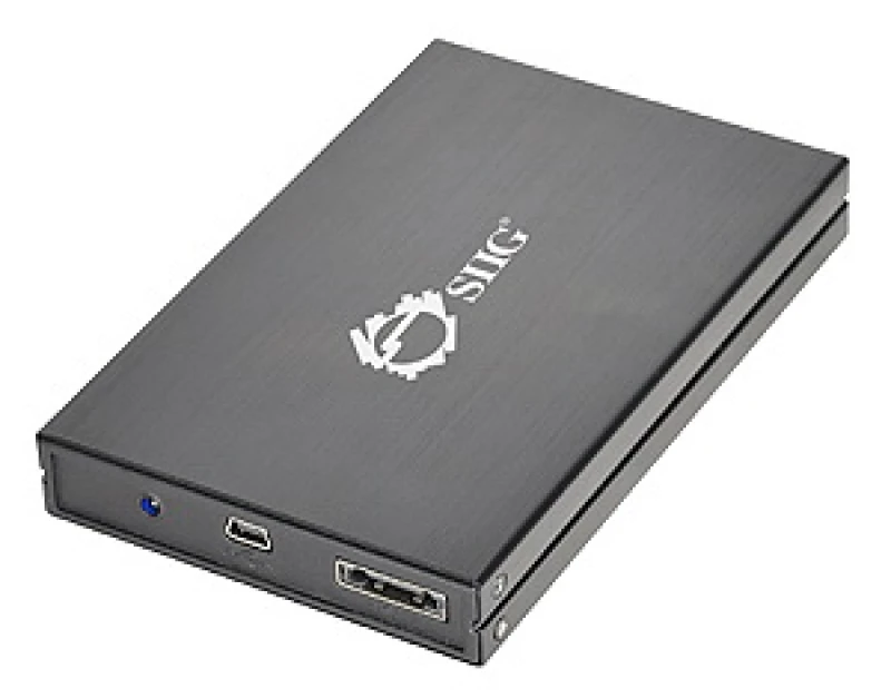 Image of Siig JU-SA0D12-S1 storage drive enclosure 2.5" Black