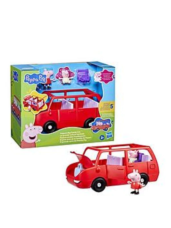 Image of Peppa Pig Peppa's Big Family Car Playset