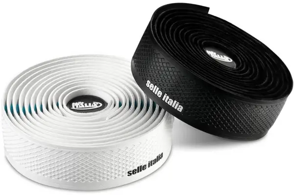 Image of Selle Italia Shock Absorber Kit with Handlebar Tape NO SIZE WHITE