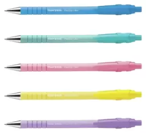 Image of Paper Mate Papermate Flexgrip Pastel 5 Pack