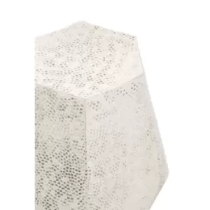 Image of Rabia Drum Style Geometric Table