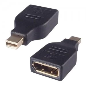 Image of DP Building Systems 26-0704 cable interface/gender adapter Mini DisplayPort DisplayPort Black
