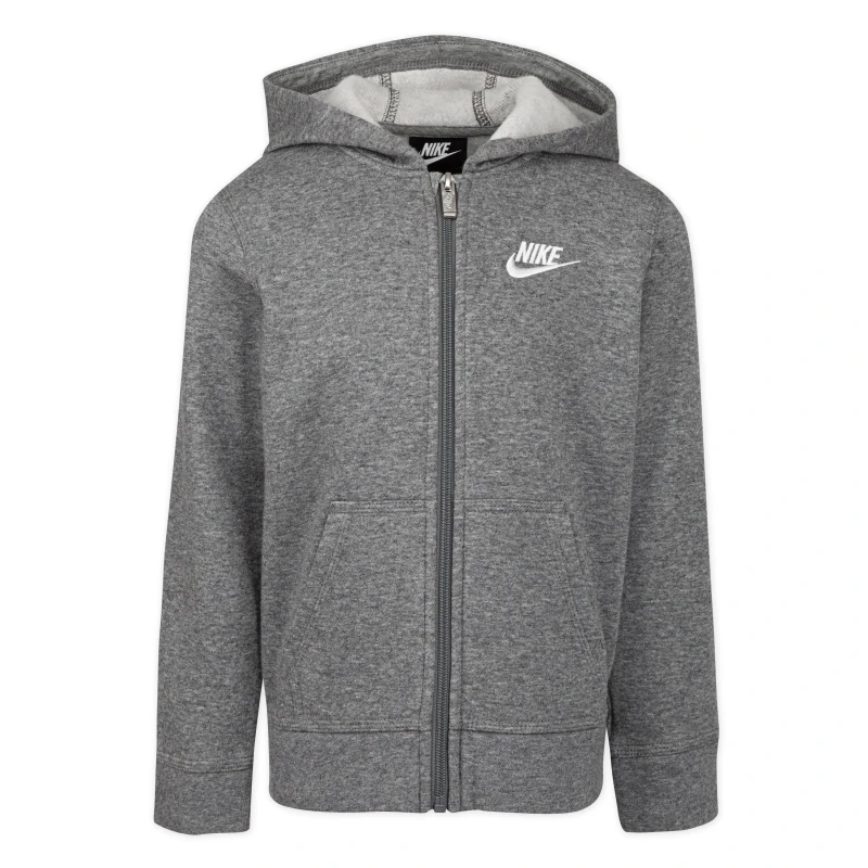 Image of Nike NBR Full Zip Hoody Infant Boys - Grey Grey 2 - 3 Years