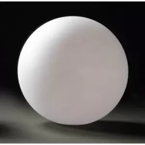 Image of 09-diyas - Table lamp Huevo Ball 1 Bulb E27 Large Outdoor IP65, opal white