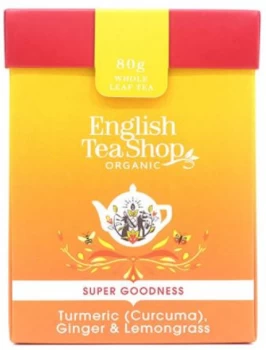 Image of English Tea Shop Turmeric Ginger & Lemongrass Loose Tea - 80g