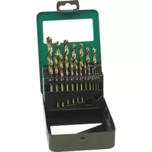 Image of Brueder Mannesmann M54319 Metal twist drill bit set 19 Piece