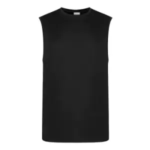 Image of AWDis Just Cool Mens Smooth Sports Vest (M) (Jet Black)