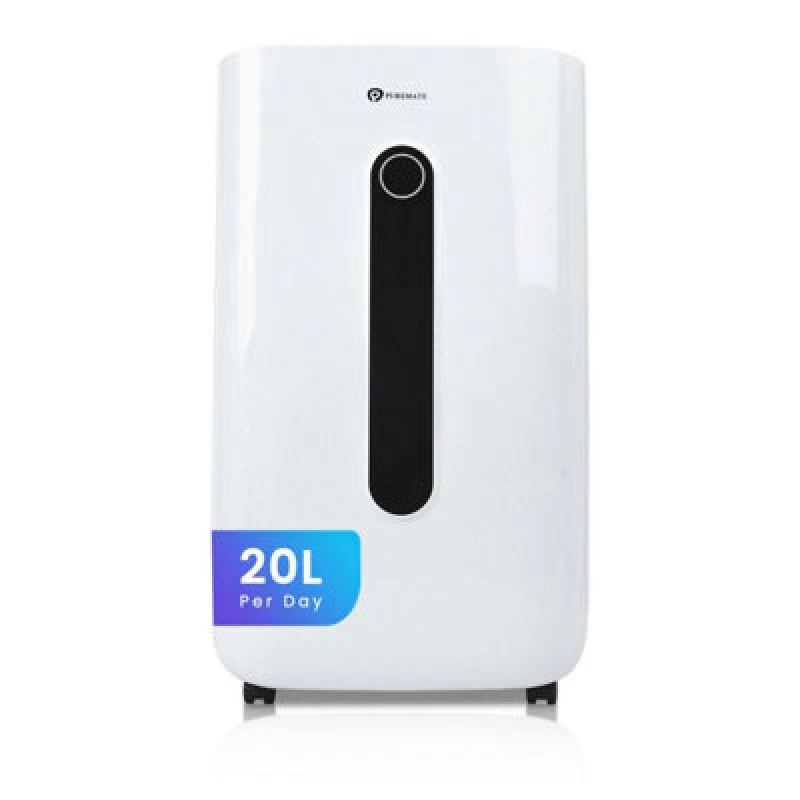 Image of PureMate 20 Litre Dehumidifier With Air Purifier Continuous Drainage Hose
