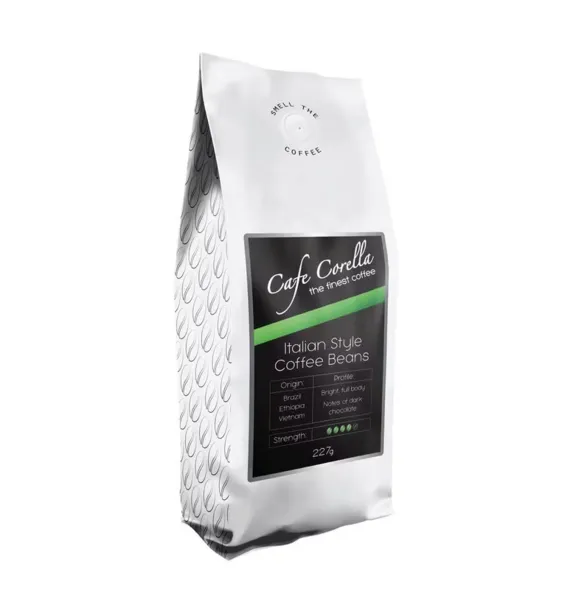 Image of Cafe Corella Italian Style Beans Coffee 227g