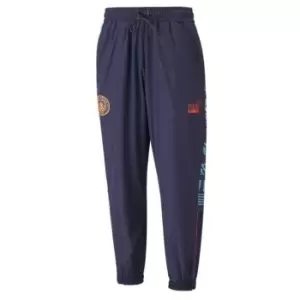 Image of Puma MCFC Heritage Track Pants Unisex Adults - Blue