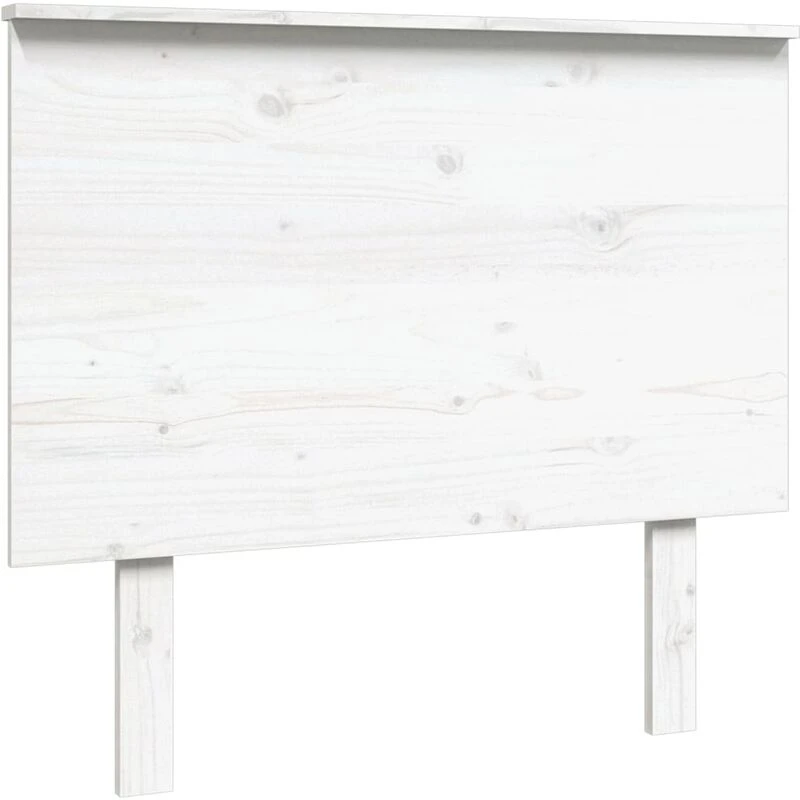 Image of VIDAXL Vidaxl - Bed Headboard White 94x6x82.5cm Solid Wood Pine 8720287010326