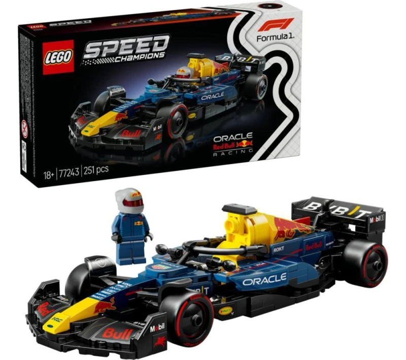 Image of LEGO Speed Champions Oracle Red Bull Racing RB20 F1 Race Car 77243 Toys