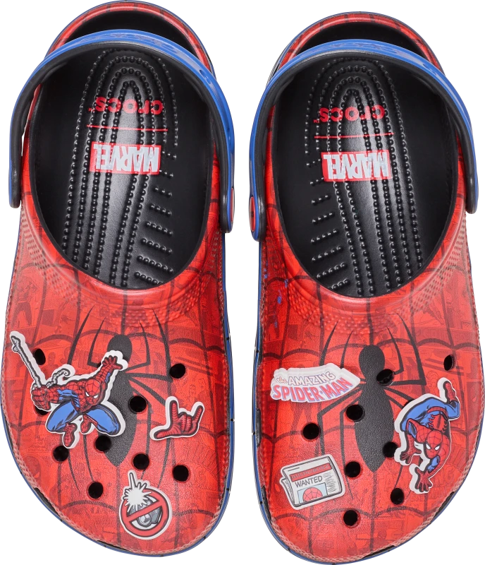 Image of Crocs Unisex Spider-Man Classic Clogs Multi W9/M8