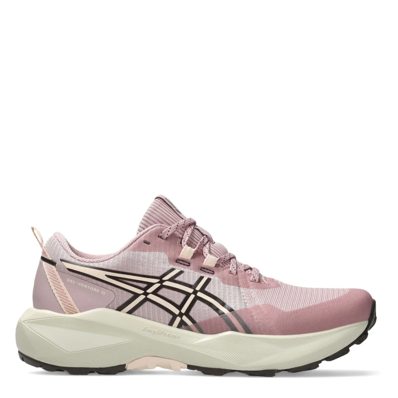 Image of Asics Womens Gel Venture Off-Road Trail Running Shoes Morganite/Pink female 7.5 (41.5)