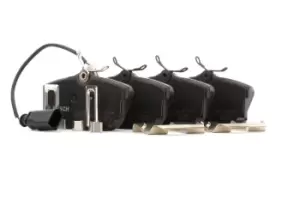 Image of Bosch Brake pad set VW 0 986 494 619 701698451,701698451C,7D0698451 7D0698451A,7D0698451C,7D0698451D,7D0698451E,7D0698451G,7D0698451J,701698451
