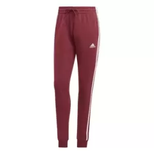 Image of adidas Womens 3-Stripes Pants Slim - Red