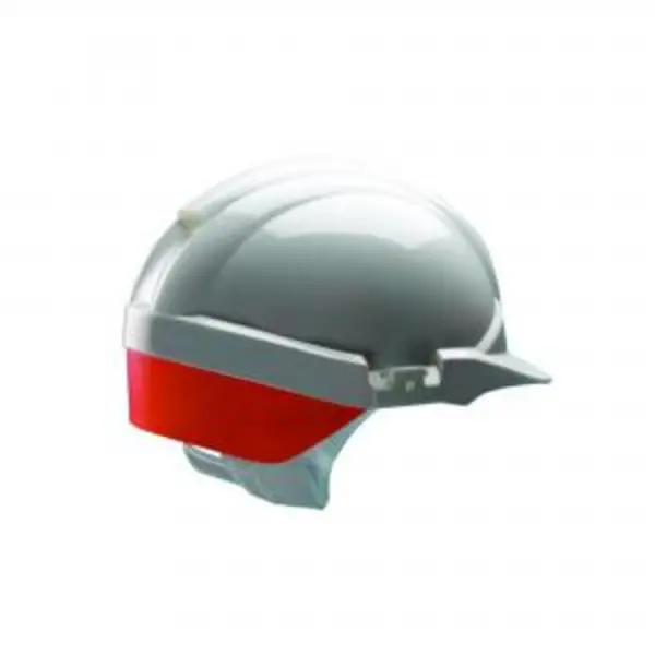 Image of Centurion Reflex Safety Helmet White C W Orange Rear Flash White BESWCNS12WHVOA