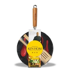 Image of Ken Hom 27cm 7 Piece Wok Set
