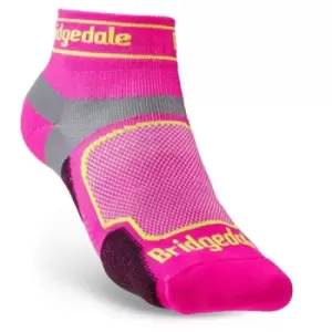 Image of Bridgedale TRAIL RUN Ultralight T2 Coolmax Sport Low Womens - Medium Pink