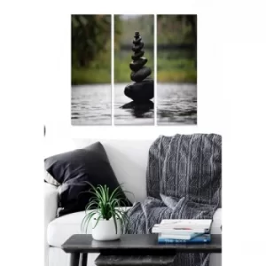 Image of MDF2020100 Multicolor Decorative MDF Painting (3 Pieces)