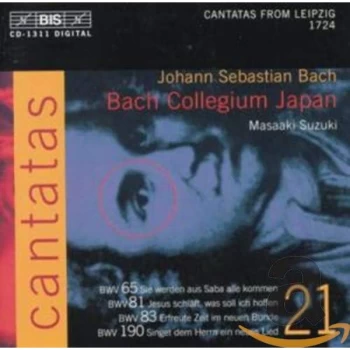 Image of Bach Collegium Japan - Cantatas Volume 21 CD