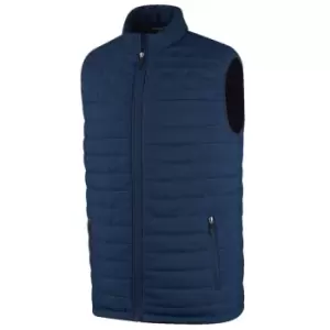 Image of ISLAND GREEN MENS HEAT WELD PADDED GILET NAVY Large