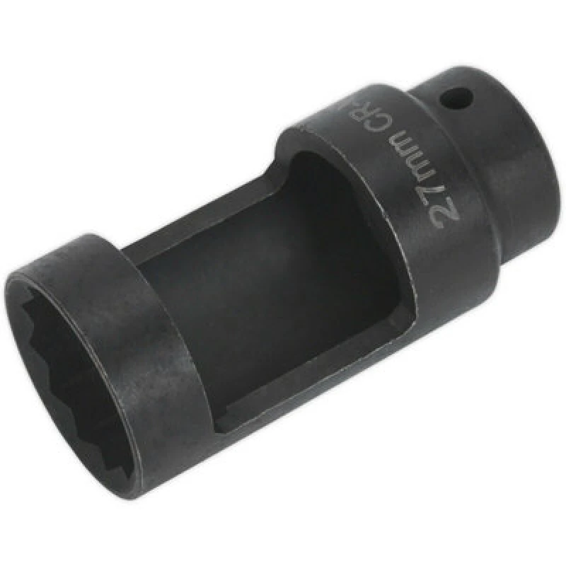 Image of Loops 27mm Thin Wall Injector Socket - 1/2" Sq Drive - 80mm Depth - Deep Steel Socket Metallics