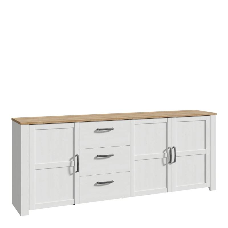 Image of Furniture To Go Bohol Large Sideboard in White White Unisex