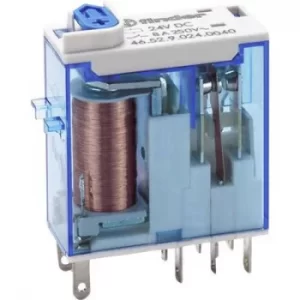 Image of Finder 46.52.9.024.0040 Plug-in relay 24 V DC 8 A 2 change-overs