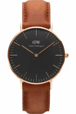 Image of Unisex Daniel Wellington Classic Black Durham Watch 36mm Watch DW00100138