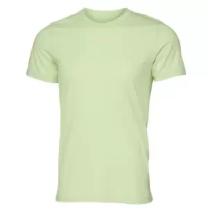 Image of Canvas Unisex Jersey Crew Neck T-Shirt / Mens Short Sleeve T-Shirt (M) (Spring Green)
