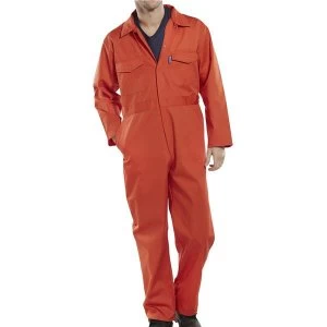 Image of Click Workwear Boilersuit Size 48 Orange Ref PCBSOR48 Up to 3 Day