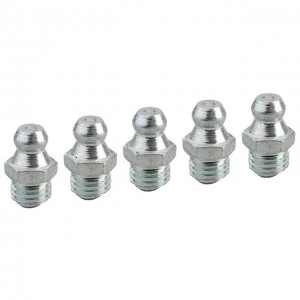 Image of Faithfull Grease Nipple Straight 5/16in BSF (Pack 5)