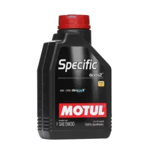 Image of MOTUL Engine oil SPECIFICXOS2 5W30 109243