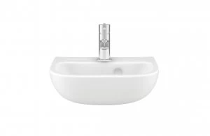 Image of Wickes Contemporary Slimline Semi Recessed Basin - 450mm