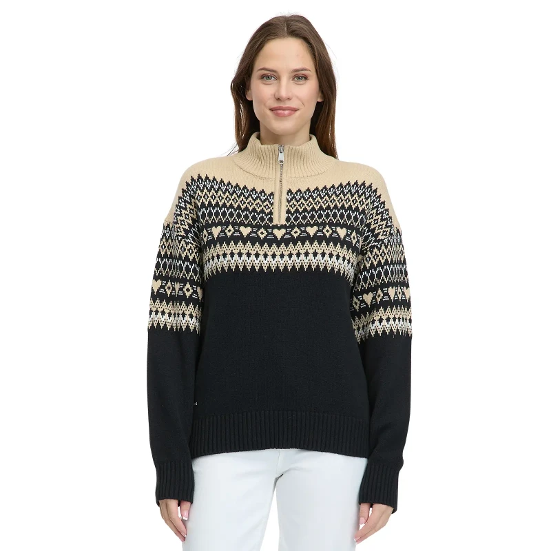 Image of Ragwear Woman sweater Ragwear Norwie Noir Female M