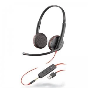 Image of Poly Blackwire C3225 Binaural Headset