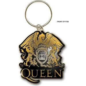Image of Queen - Gold Crest Keychain