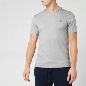 Image of Polo Ralph Lauren Mens Custom Slim Fit Soft Cotton T-Shirt - Andover Heather - S