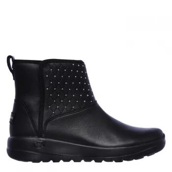 Image of Skechers On The Go Joy Womens Ankle Boots - Black