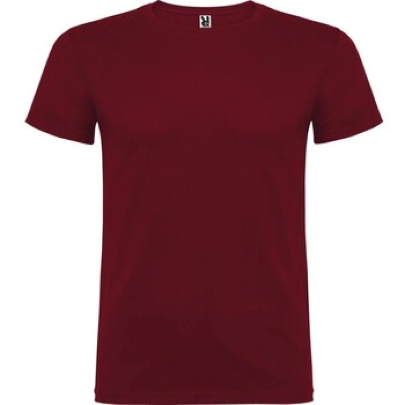 Image of ROLY ROLY Men Beagle Short-Sleeved T-Shirt in Maroon Size: X-Small Maroon XS Male 5063527536914
