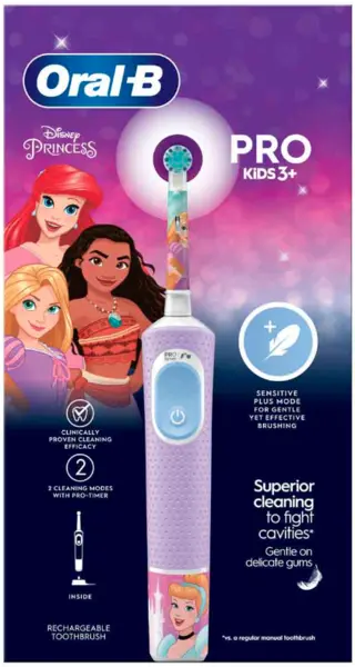 Image of Oral B Vitality Disney Princess Pro Kids Electric Toothbrush