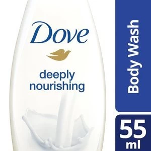 Image of Dove Deeply Nourishing Body Wash 55ml
