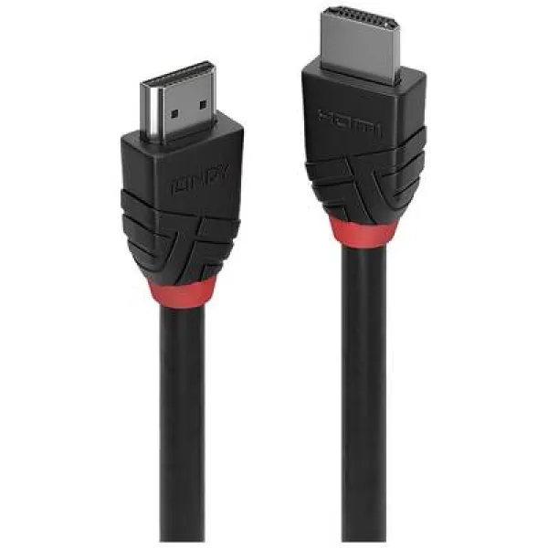 Image of LINDY HDMI Cable HDMI-A plug, HDMI-A plug 15m Black 36469 HDMI cable