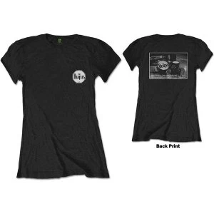 Image of The Beatles - Washington Coliseum Womens Medium T-Shirt - Black