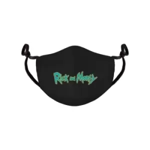 Image of Rick and Morty Face Mask Logo
