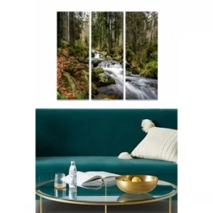 Image of MDF2926561 Multicolor Decorative MDF Painting (3 Pieces)